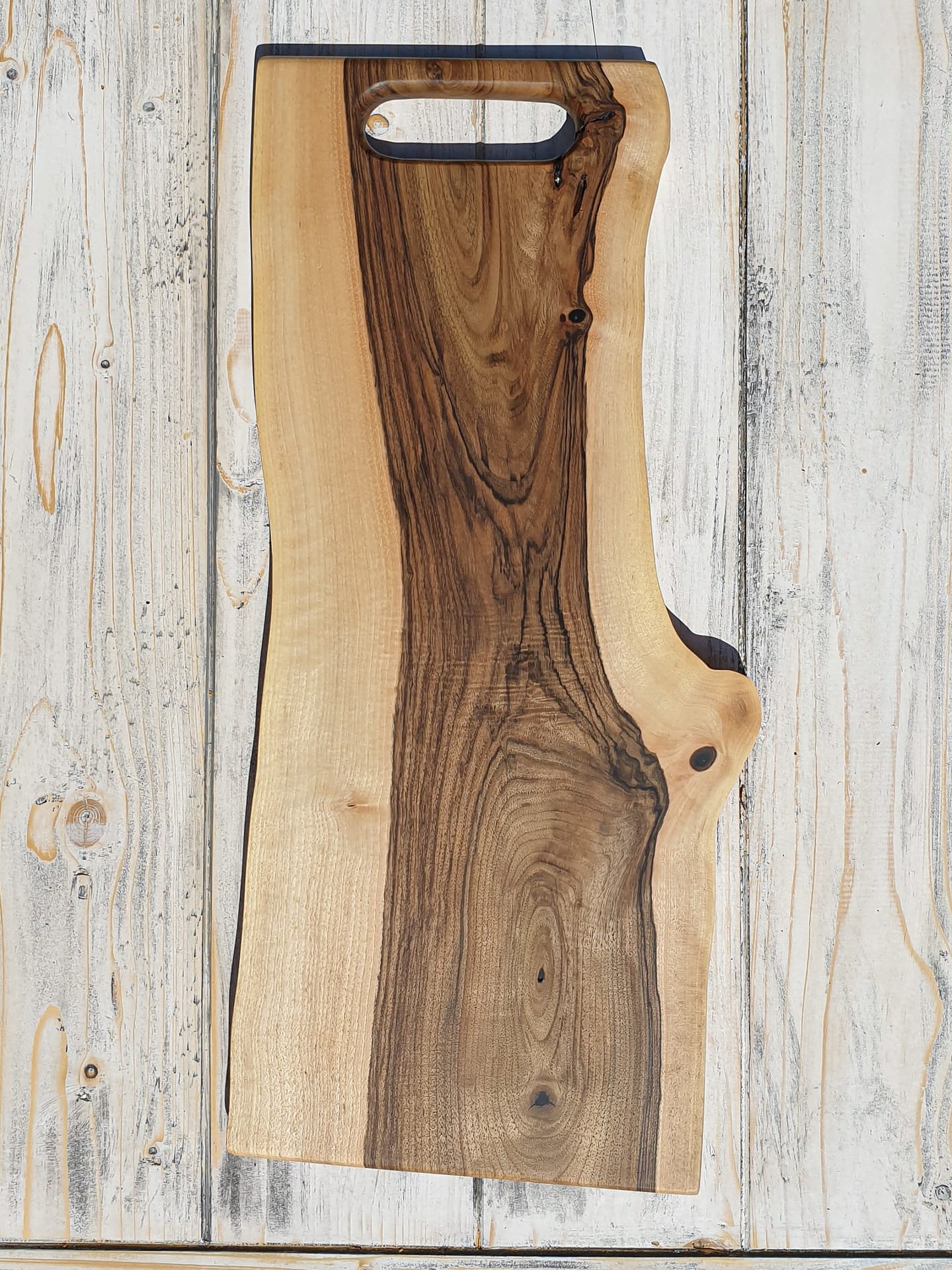 Langes Servierbrett Massivholz - Holzprodukte-Shop für Wohnkultur